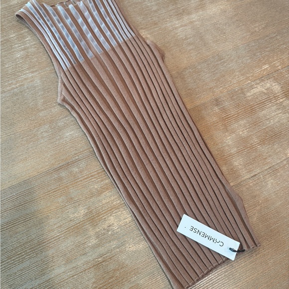 Sheer Ribbed Tank Top - Picture 6 of 8